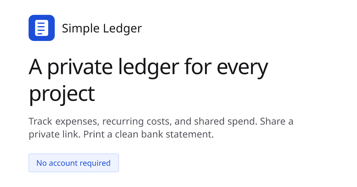 Simple Ledger logo